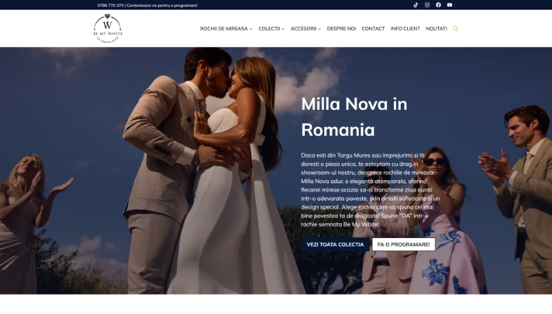 Screenshot BeMyWhite