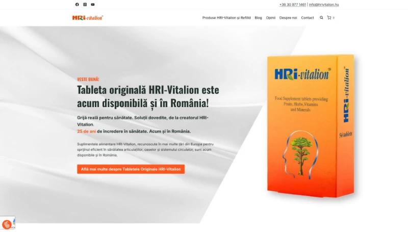 Screenshot HRIVitalionOriginal